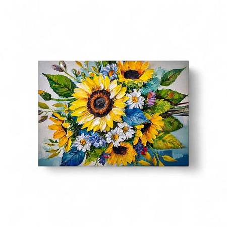 Tjhoko Paint Sunflower Bouquet Sml | 400X300 mm Decoupage Sheet