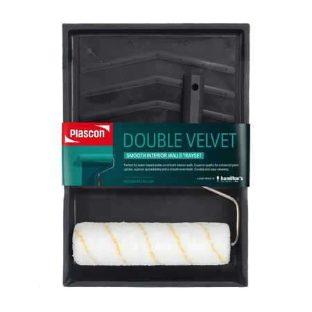 Double velvet paint trayset