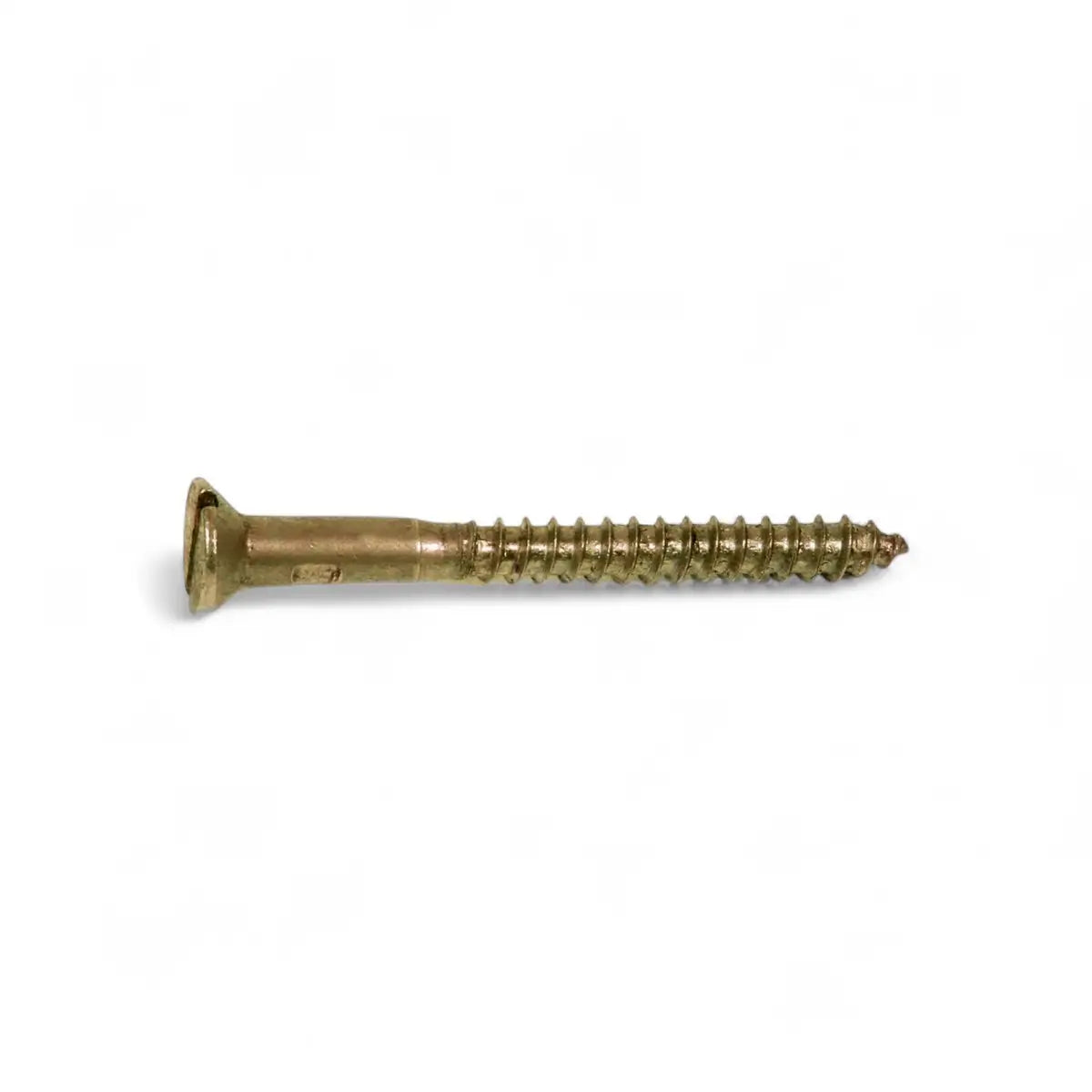 Solid Brass Wood Screw (10-Pack)