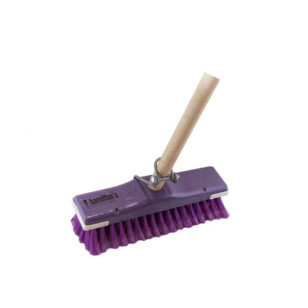 Brown deluxe wooden handle