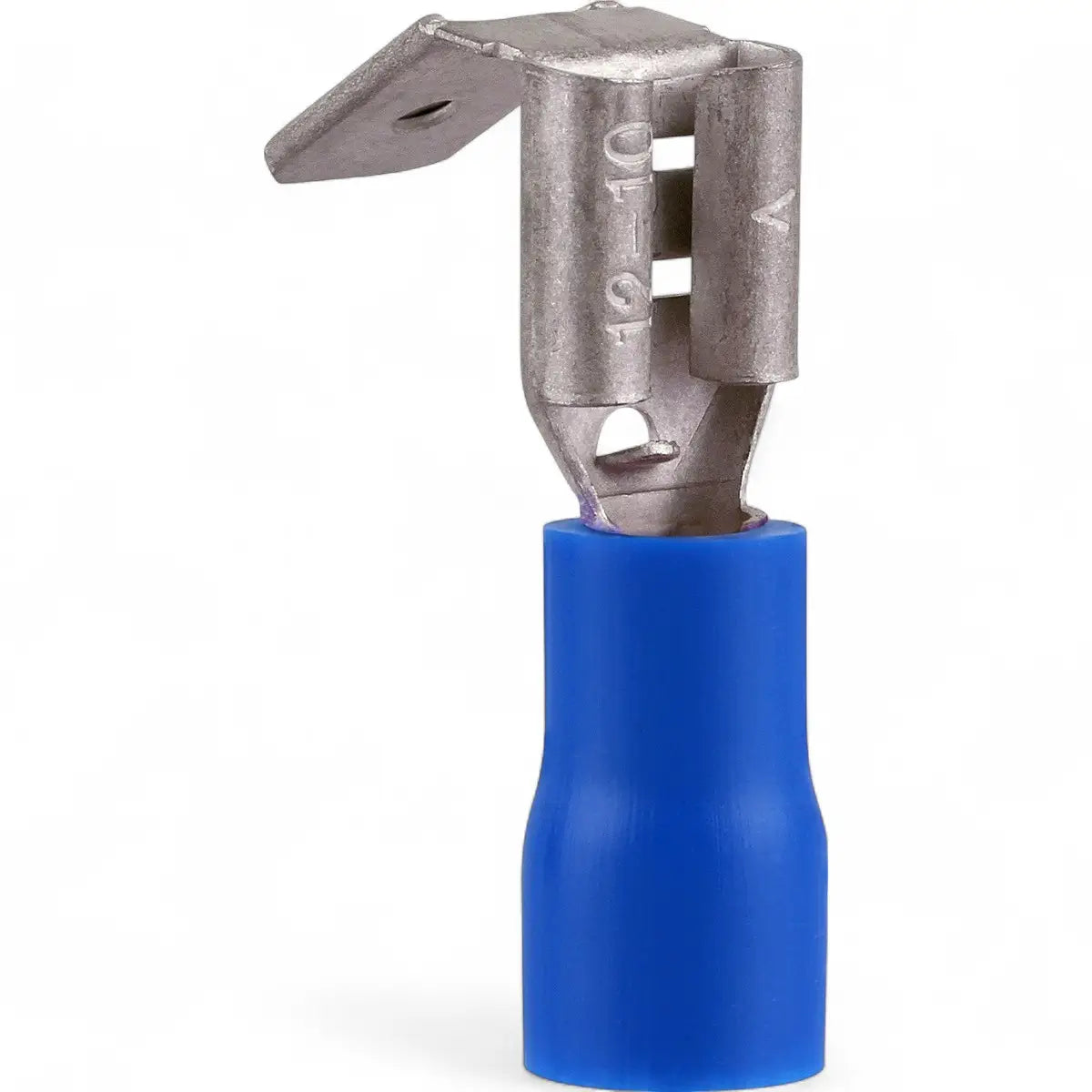 Pre-Insulated Piggy Back Terminal - Blue 6.3mm (25-Pack)
