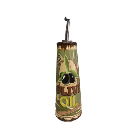 Ceramic oil dispensing bottle
