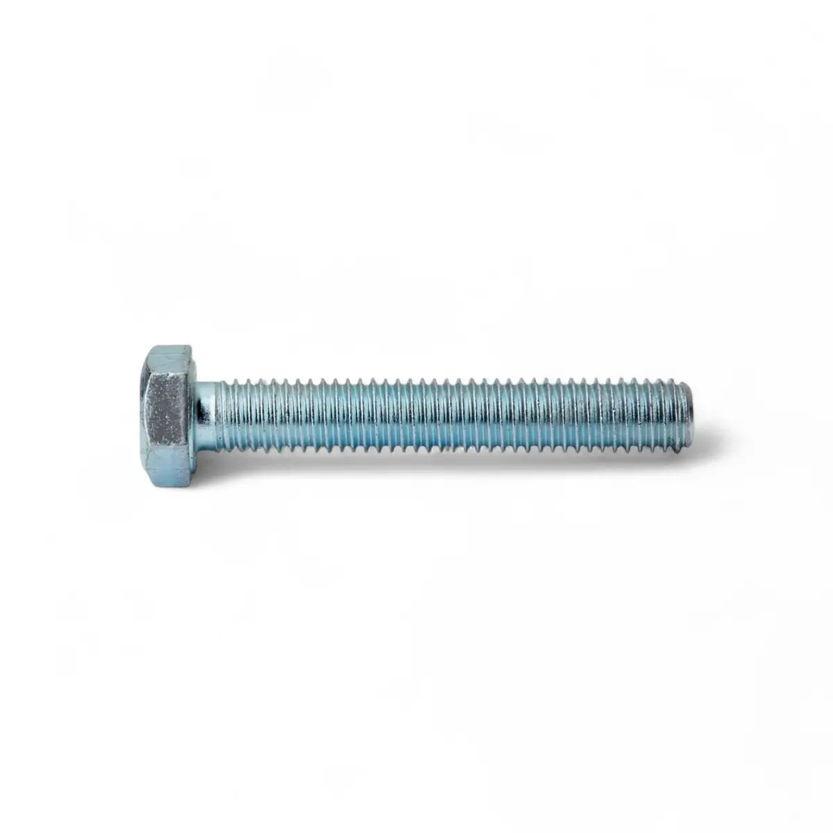 Zinc Plated Mild Steel Set Screw & Nut (100-Pack)
