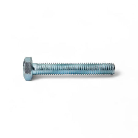 Zinc Plated Mild Steel Set Screw & Nut (100-Pack)