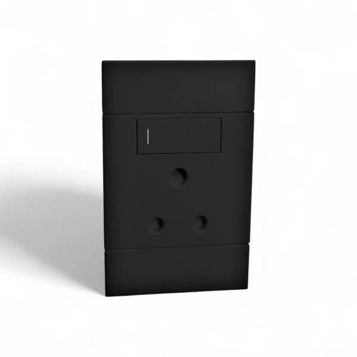 Major Tech Switched Vertical 16A RSA 100x50mm 250V Socket Outlet Single