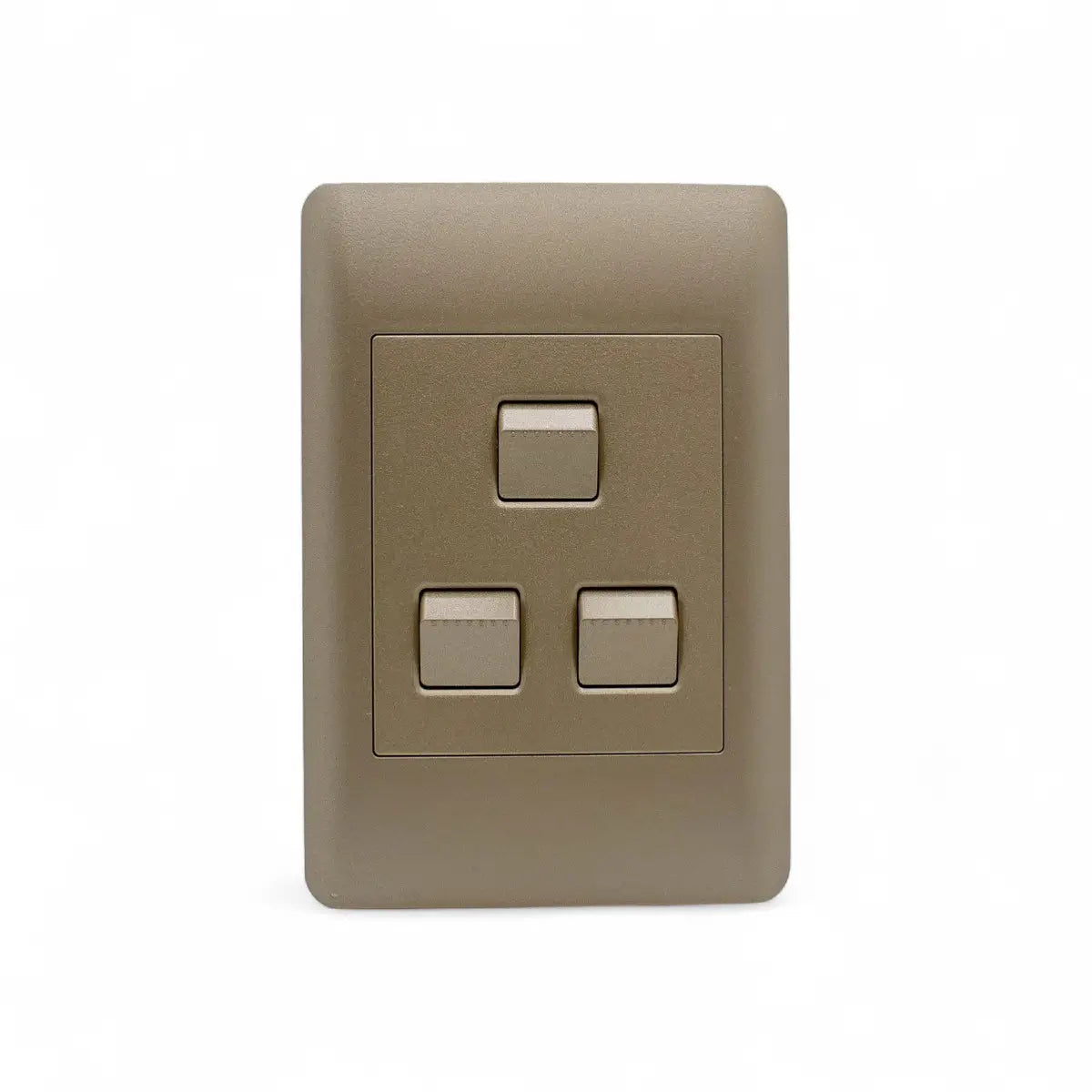 Lesco Apollo 100X50Mm 3Lever 1W Elegant Gold Light Switches
