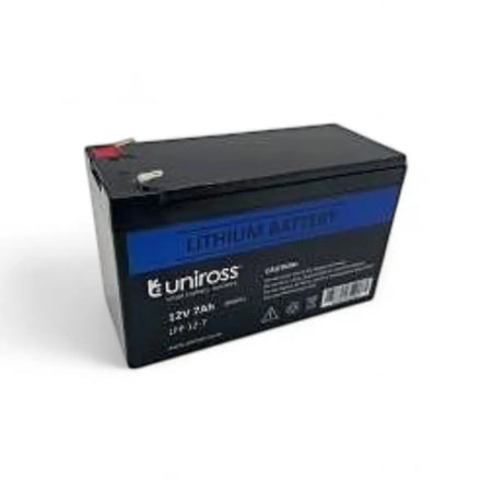 Uniross Batteries Battery Lithium 12V 7Amp Hr Uniross H/D Battery Lithium