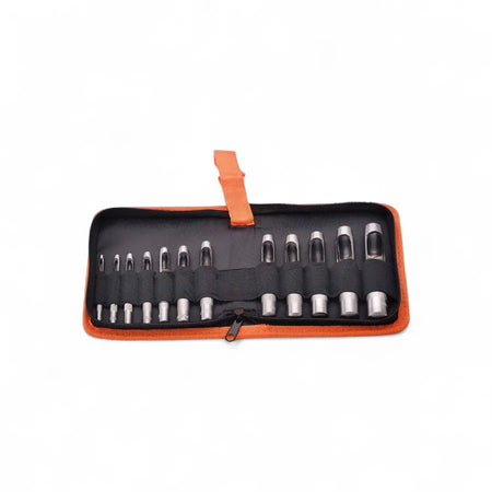 Hollow Punch Set 3mm To 16mm (12-Piece)
