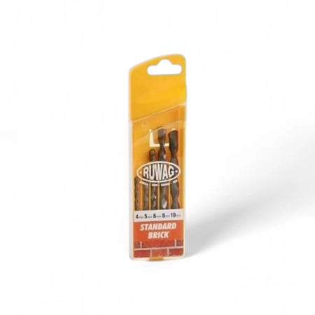 Standard Brick Drill Bit Set 4-10mm (5-Piece)