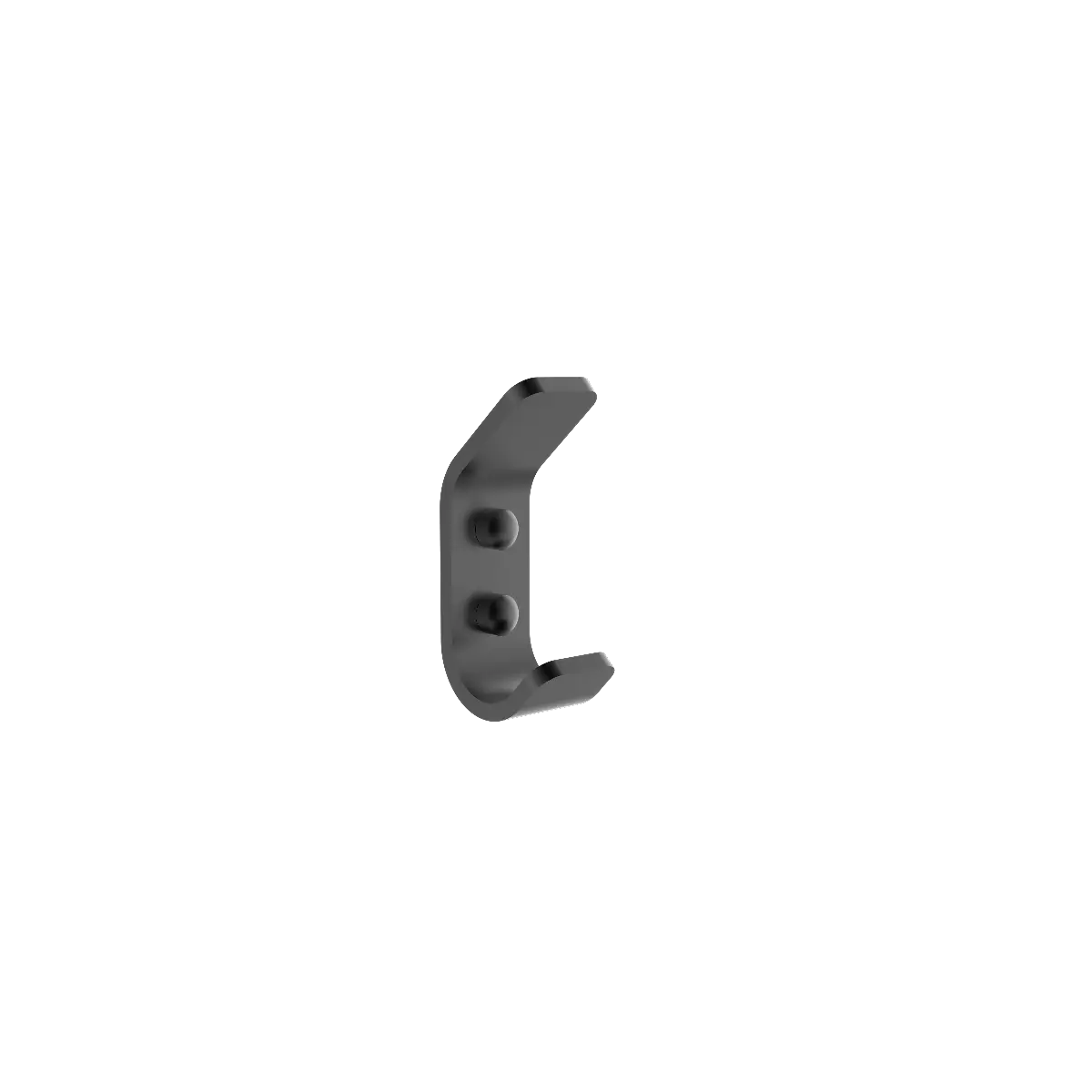 Onyx wall towel hook