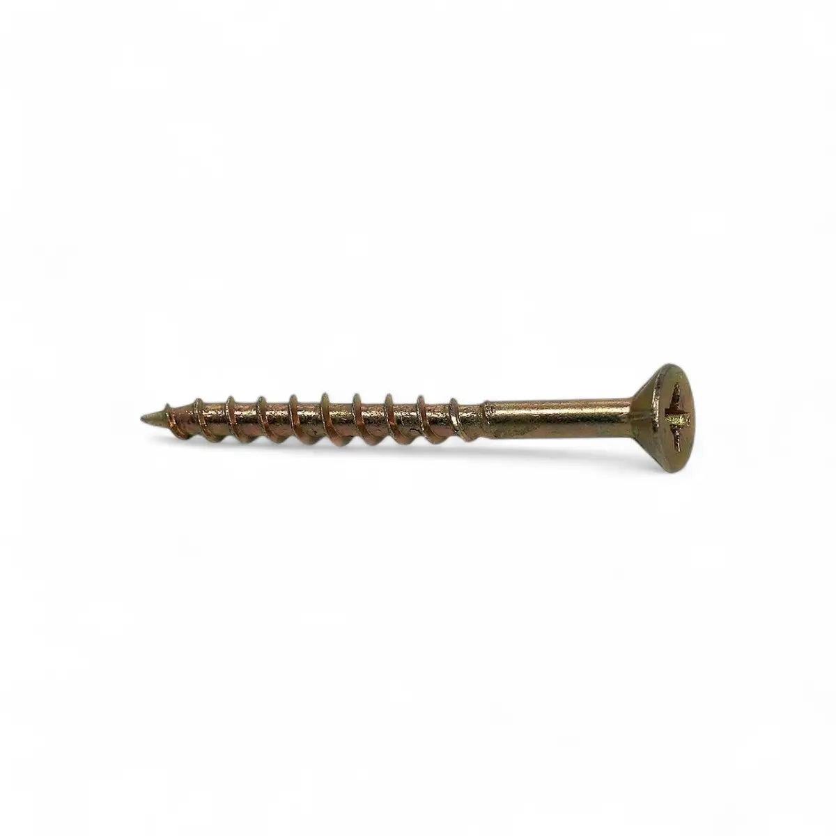 Yellow Passivated Chipboard Screw (100-Pack)