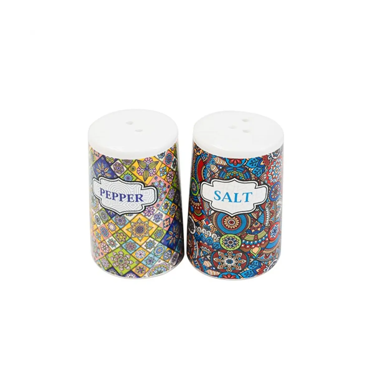 Ceramic salt pepper shakers