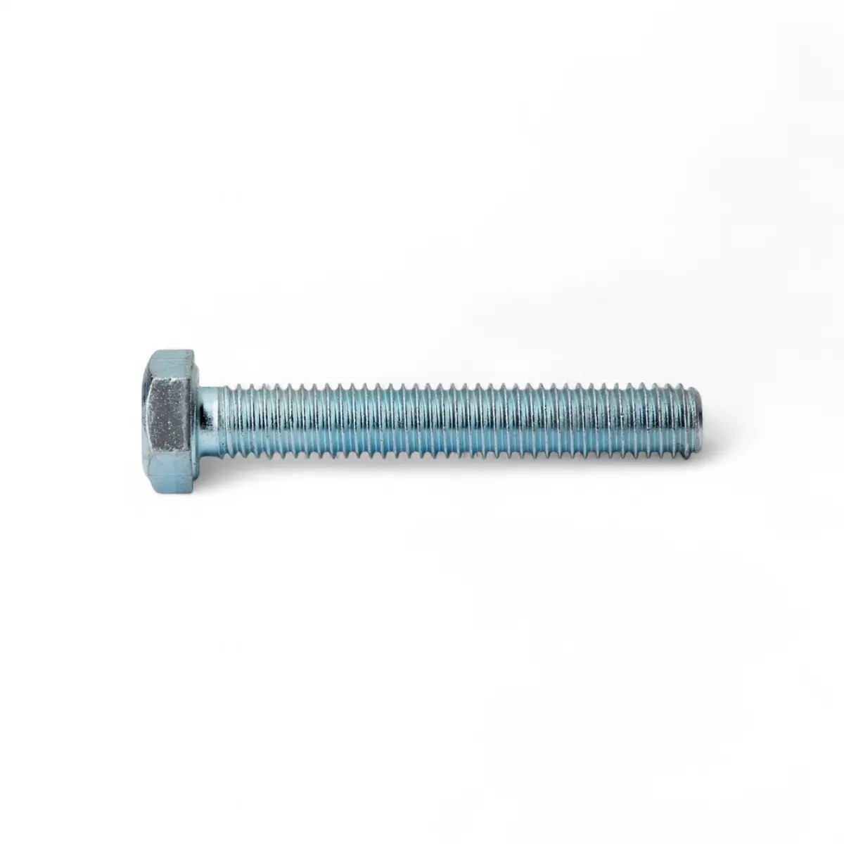 Zinc Plated Mild Steel Set Screw & Nut (100-Pack)