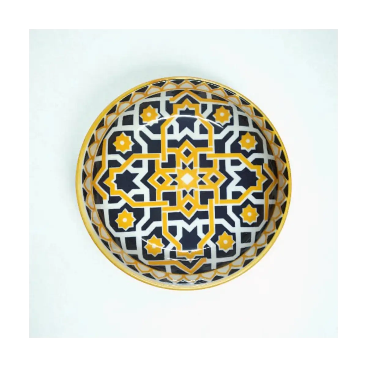 Embossed ceramic dish 12cm