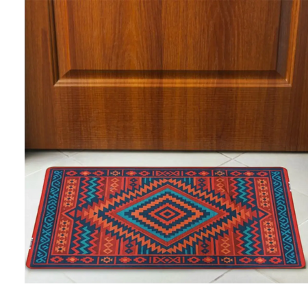 Ethnic pattern floor mat