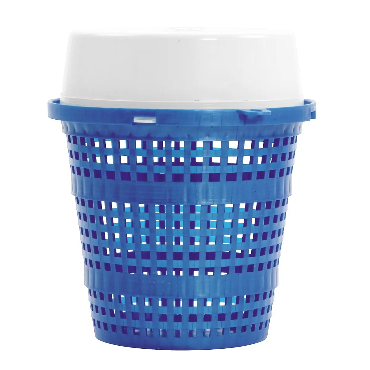 Floating chlorinator basket pool floater