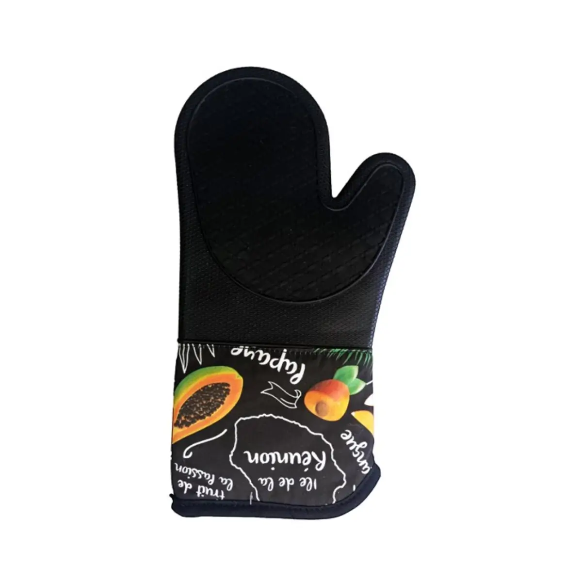 Heat resistant silicone glove