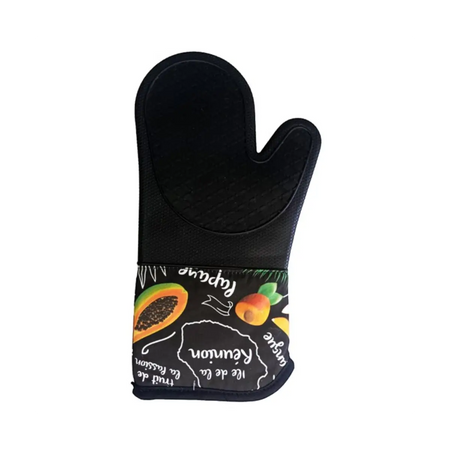 Heat resistant silicone glove