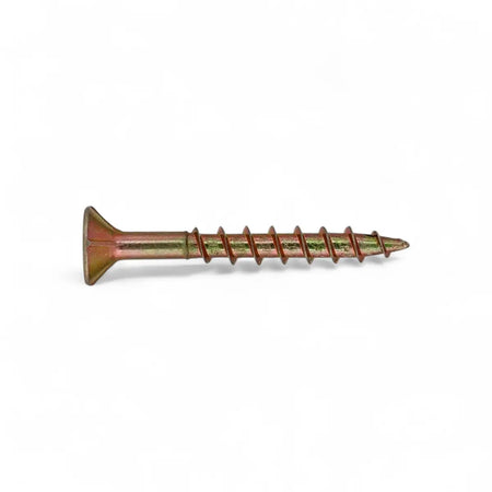 Yellow Passivated Chipboard Screw (25-Pack)