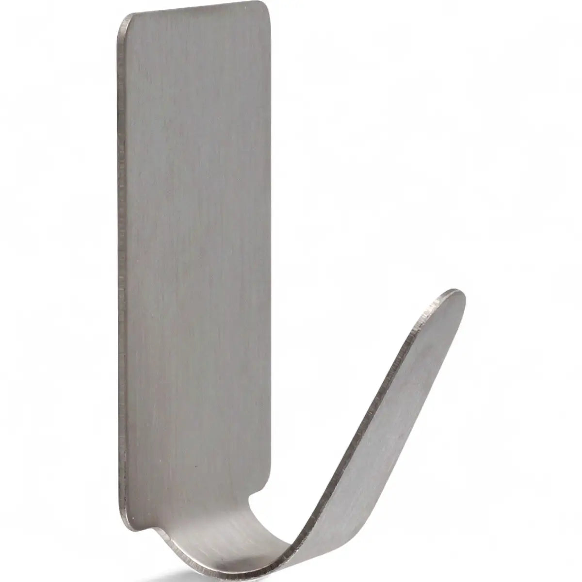 Self-Adhesive Stick-On Stainless Steel Square Hook - Medium (3-Pack)