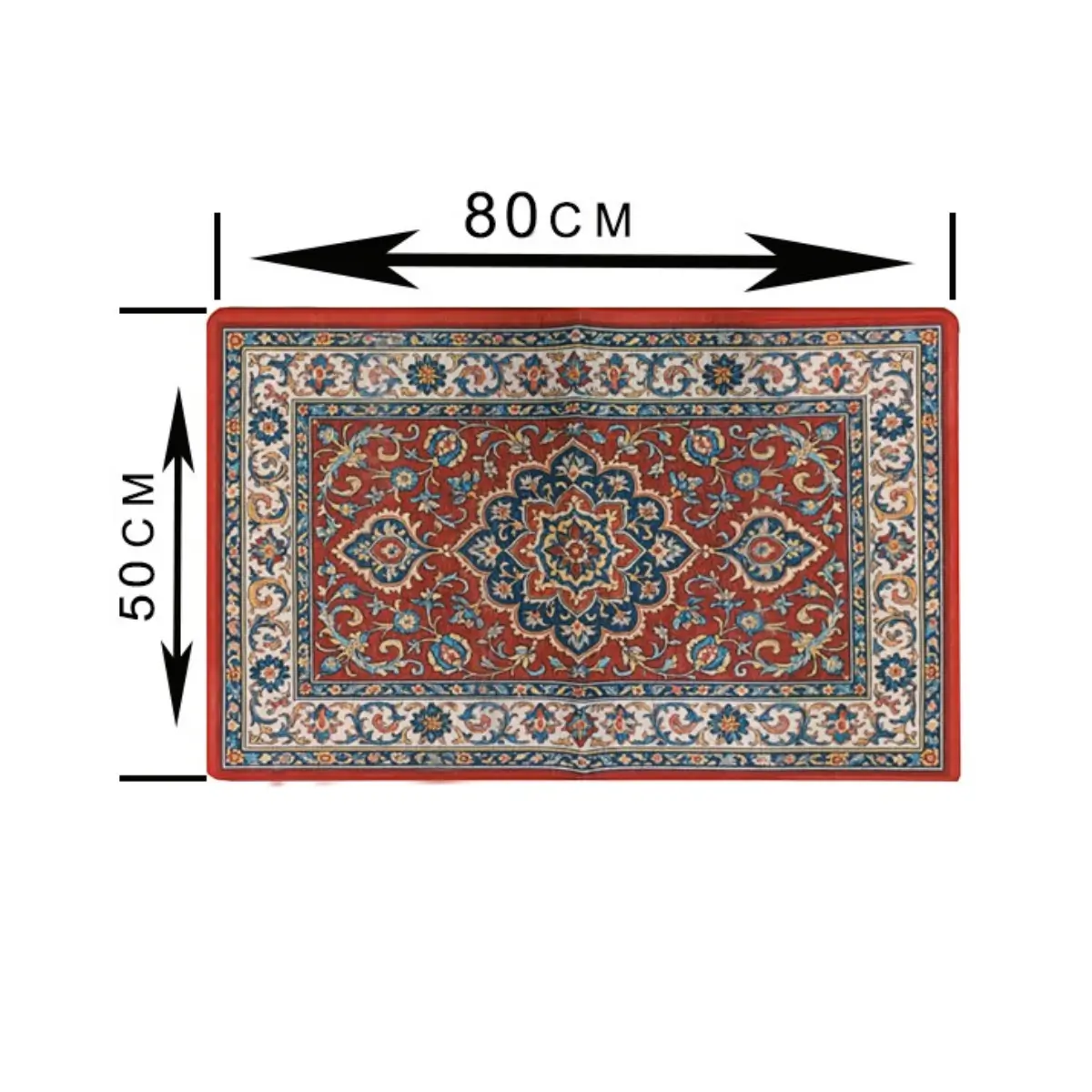 Ethnic pattern floor mat