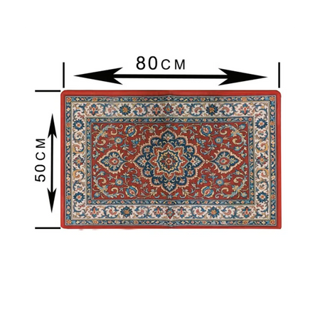 Ethnic pattern floor mat