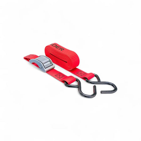 Quickload Cambuckle Z-Lock S-Hooks Tie-Down Strap (400Kg) - 4M X 25mm