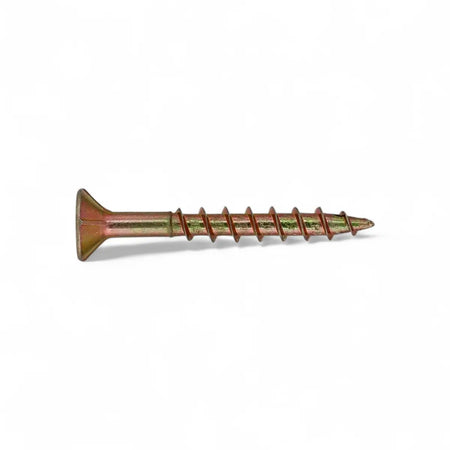 Yellow Passivated Chipboard Screw (100-Pack)