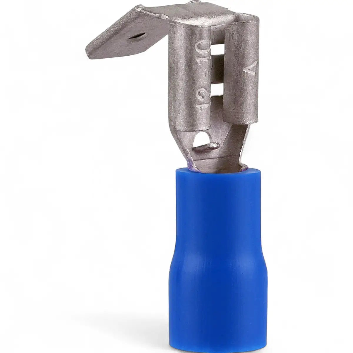 Pre-Insulated Piggy Back Terminal - Blue 6.3mm (8-Pack)