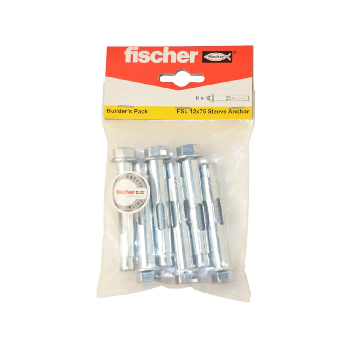 Sleeve anchor builders pack