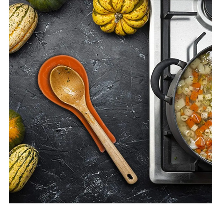 Ceramic spoon rest dish
