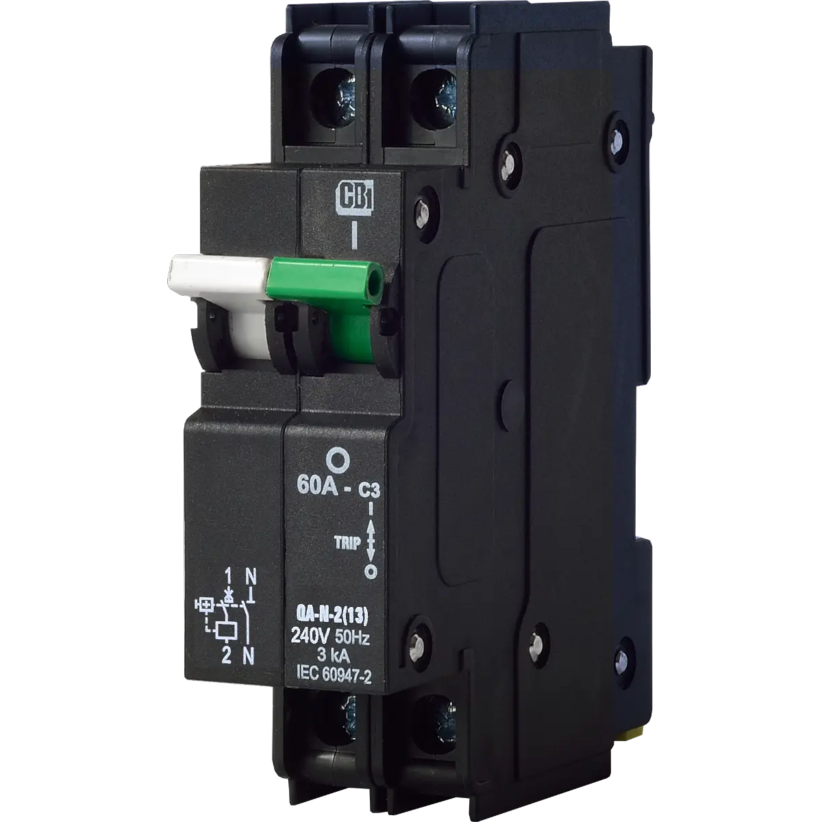 CBI 60A switch front view