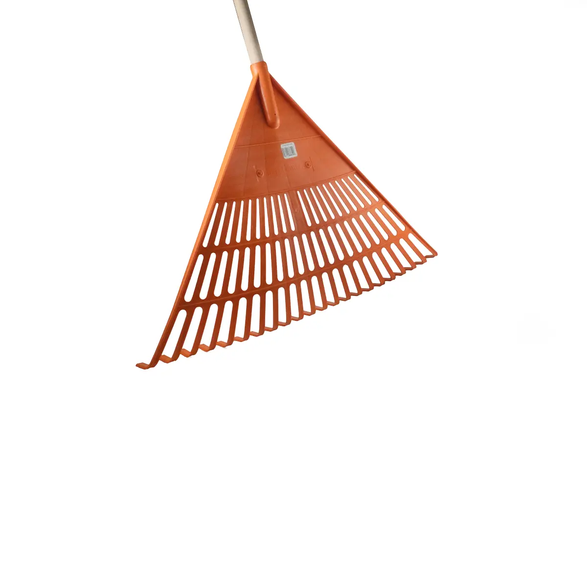 Large plastic leaf rake