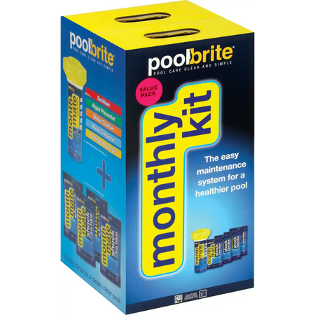 Pool chlorine monthly kit