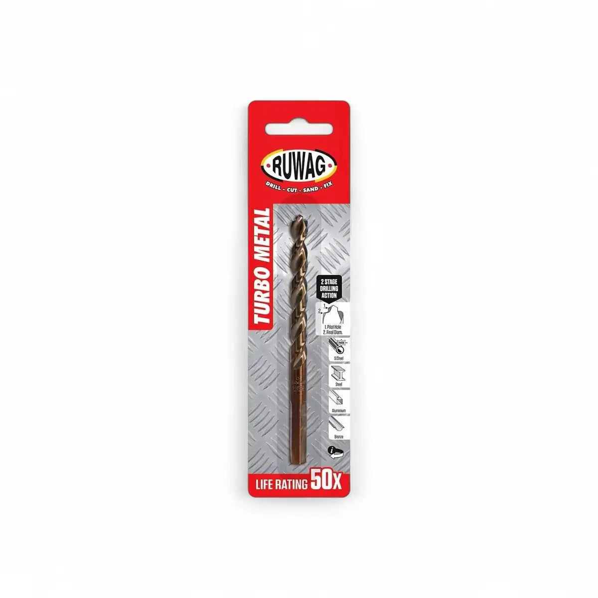 Turbo Metal Drill Bit (Carded)