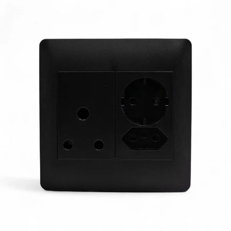 Lesco Socketapollo 100X100Mm 16A. 1X Shuko/Iec Un-Switche Switch Socket