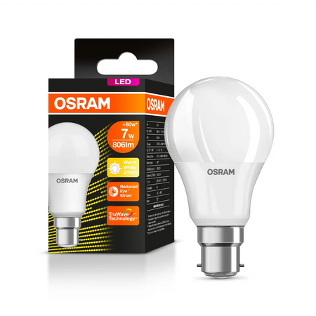 Warm white LED bulb B22D