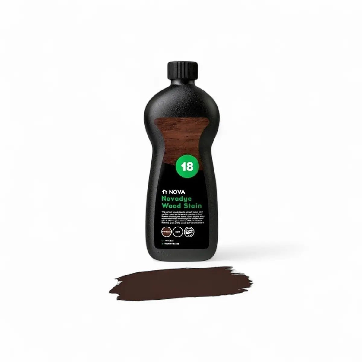 Nova 18 Novadye Wood Stain - Espresso - 500ml