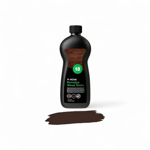Nova 18 Novadye Wood Stain - Espresso - 500ml