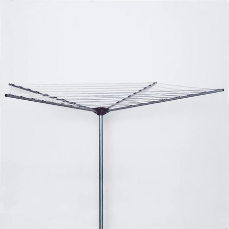 Rotary outdoor washing line