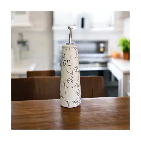 Ceramic olive oil dispenser