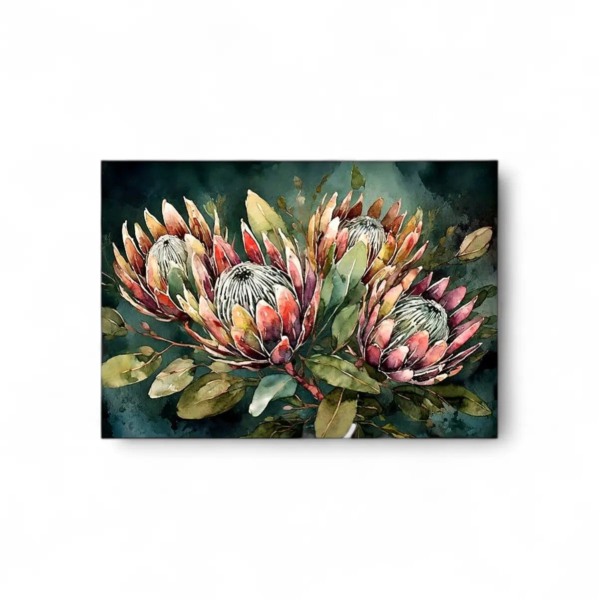 Tjhoko Paint Protea Elegance (Horizontal) Lrg | 860X598 mm Decoupage Sheet