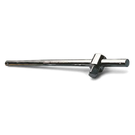 Jbs 1/2-inch drive 250mm sliding T-bar wrench, made of chrome vanadium steel, shown horizontally against a white background.