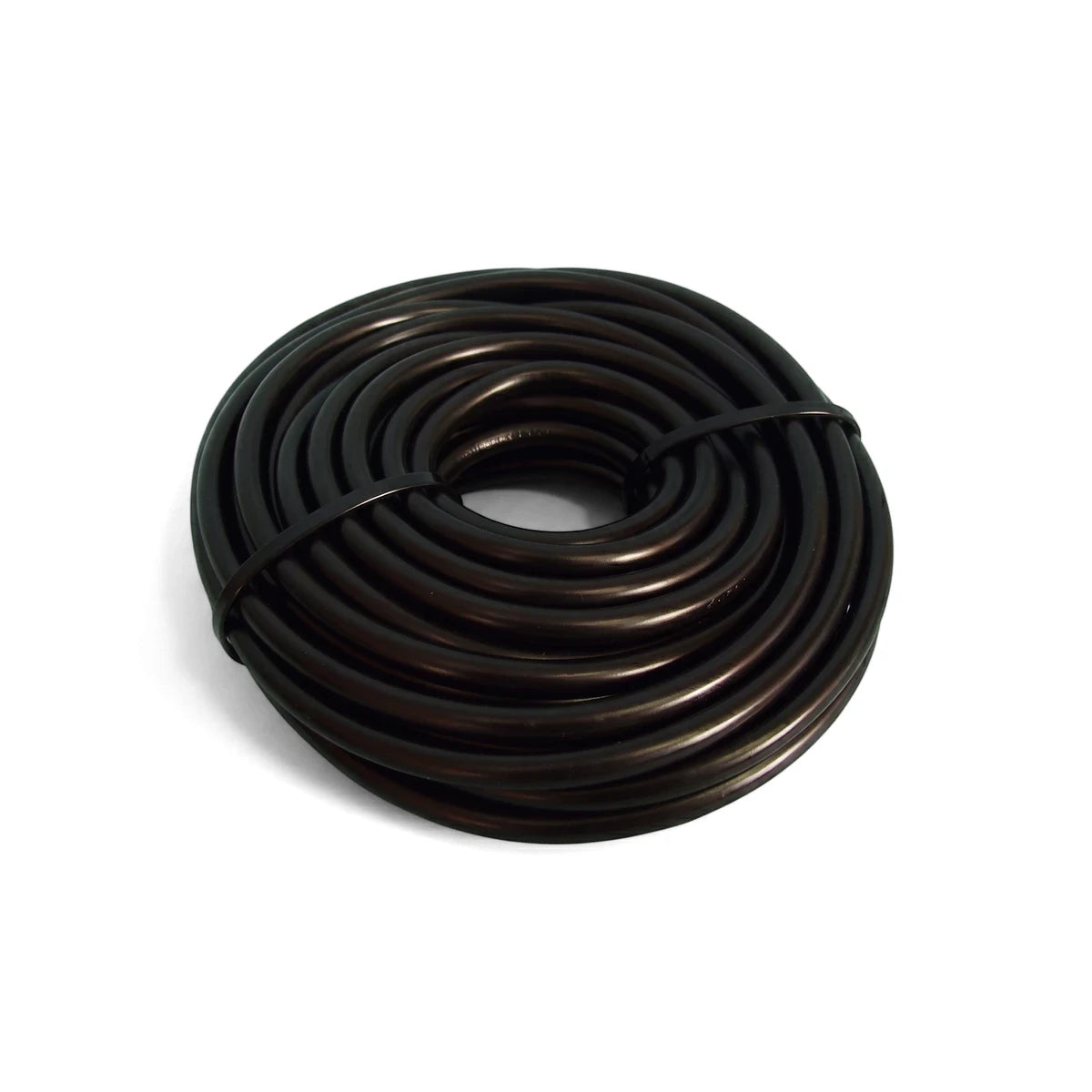 Black Jhb-Wire Cabtyre 2.5mm 3 Core electrical cable, coiled neatly on a white background, 100 meters long.