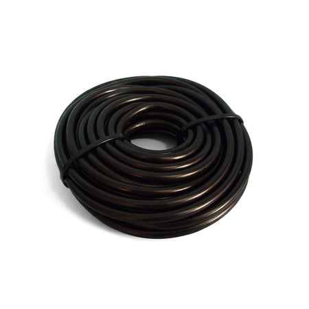 Black Jhb-Wire Cabtyre 2.5mm 3 Core electrical cable, coiled neatly on a white background, 100 meters long.