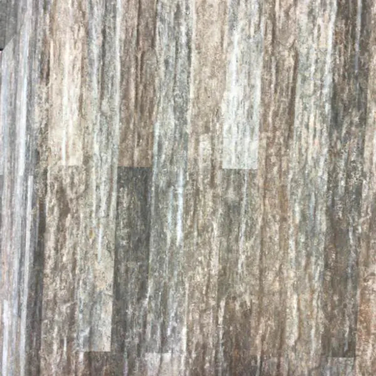 Leswika Deco 25X50Cm Tiles with a rustic wood-look texture in shades of brown, grey, and off-white.