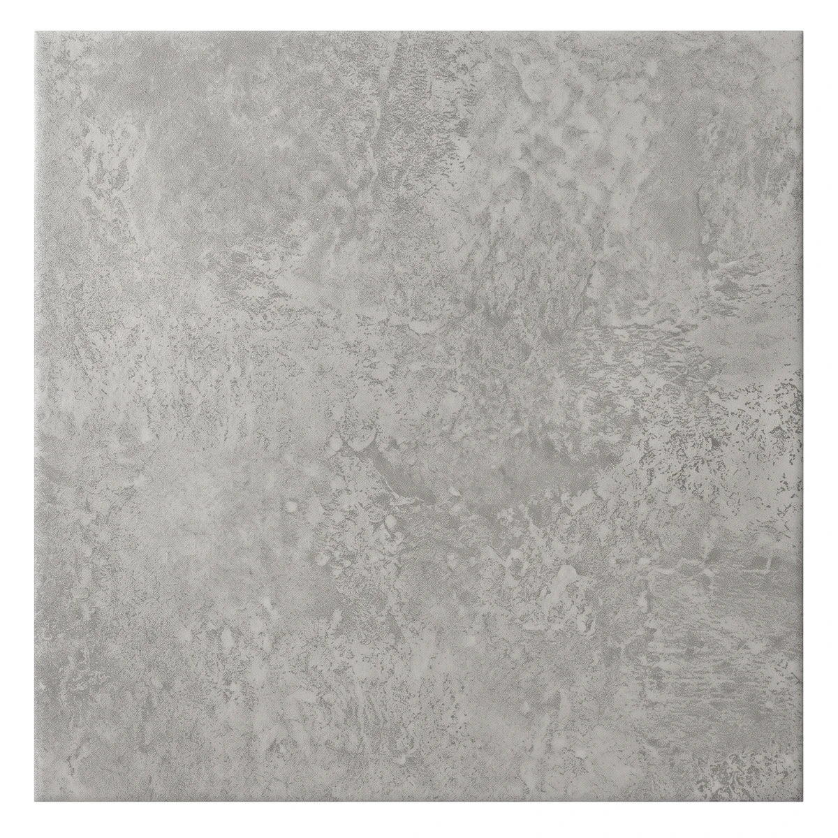 Miyas Grey 50x50cm tile with a textured, matte finish, suitable for floors and walls.