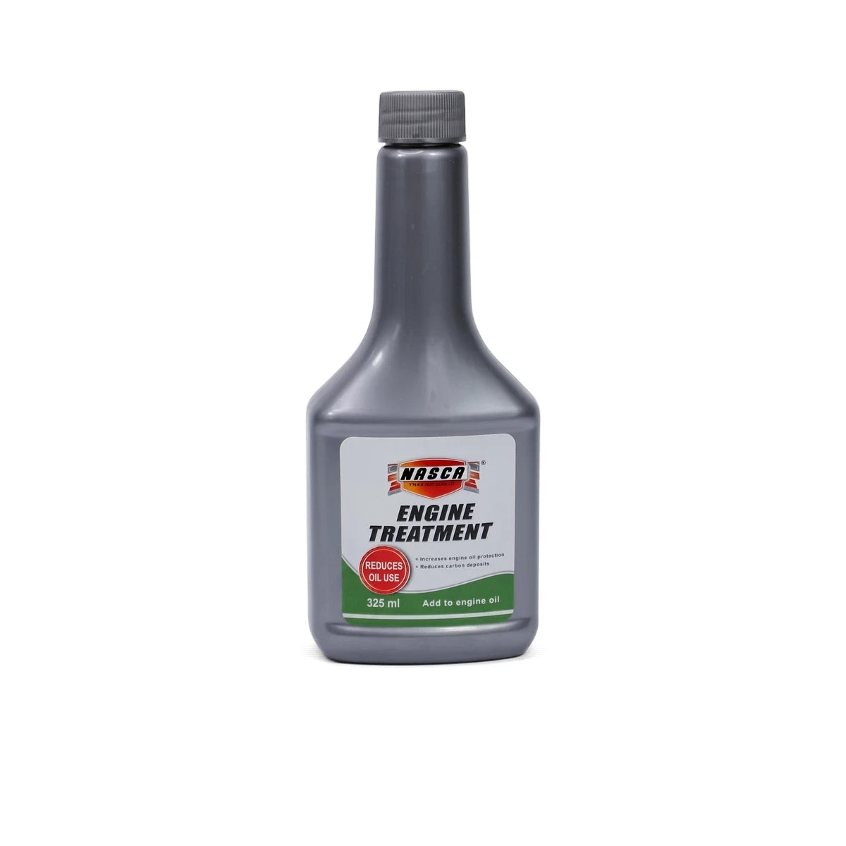 Grey Nasca Engine Treatment bottle, 325 ml, designed to increase engine oil protection and reduce carbon deposits.