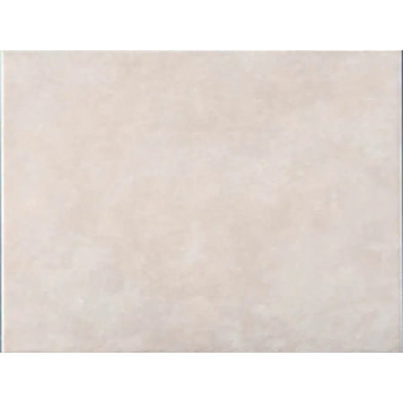 Prestige Oyster square tile in a light beige color with subtle texture, perfect for flooring or wall applications.