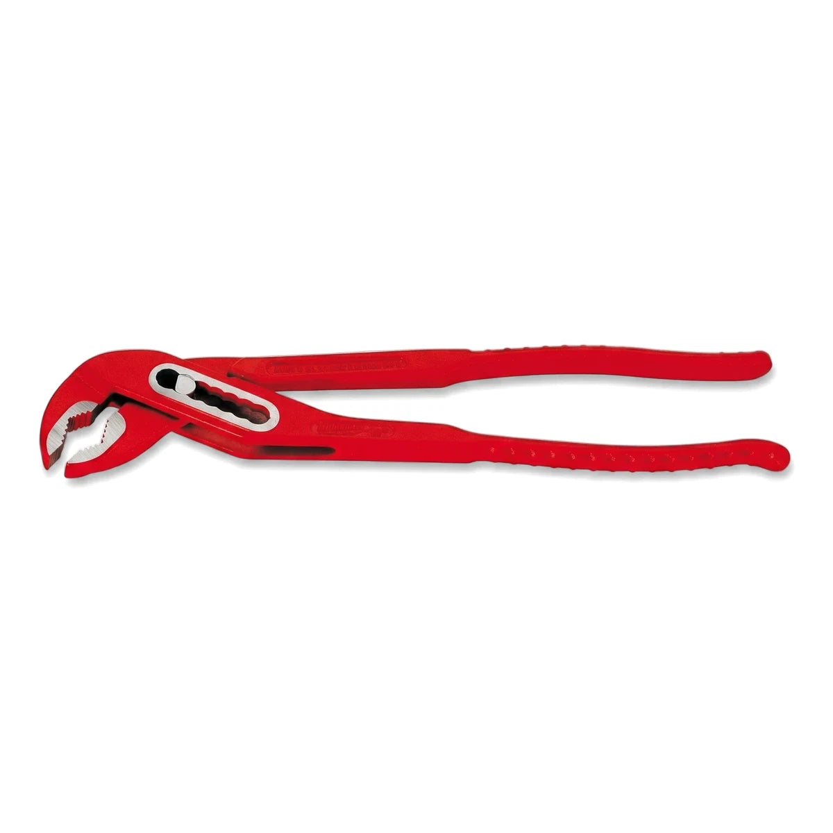 SP Standard 7 inch non-insulated water pump pliers, a red adjustable hand tool with silver jaws, shown on a white background.